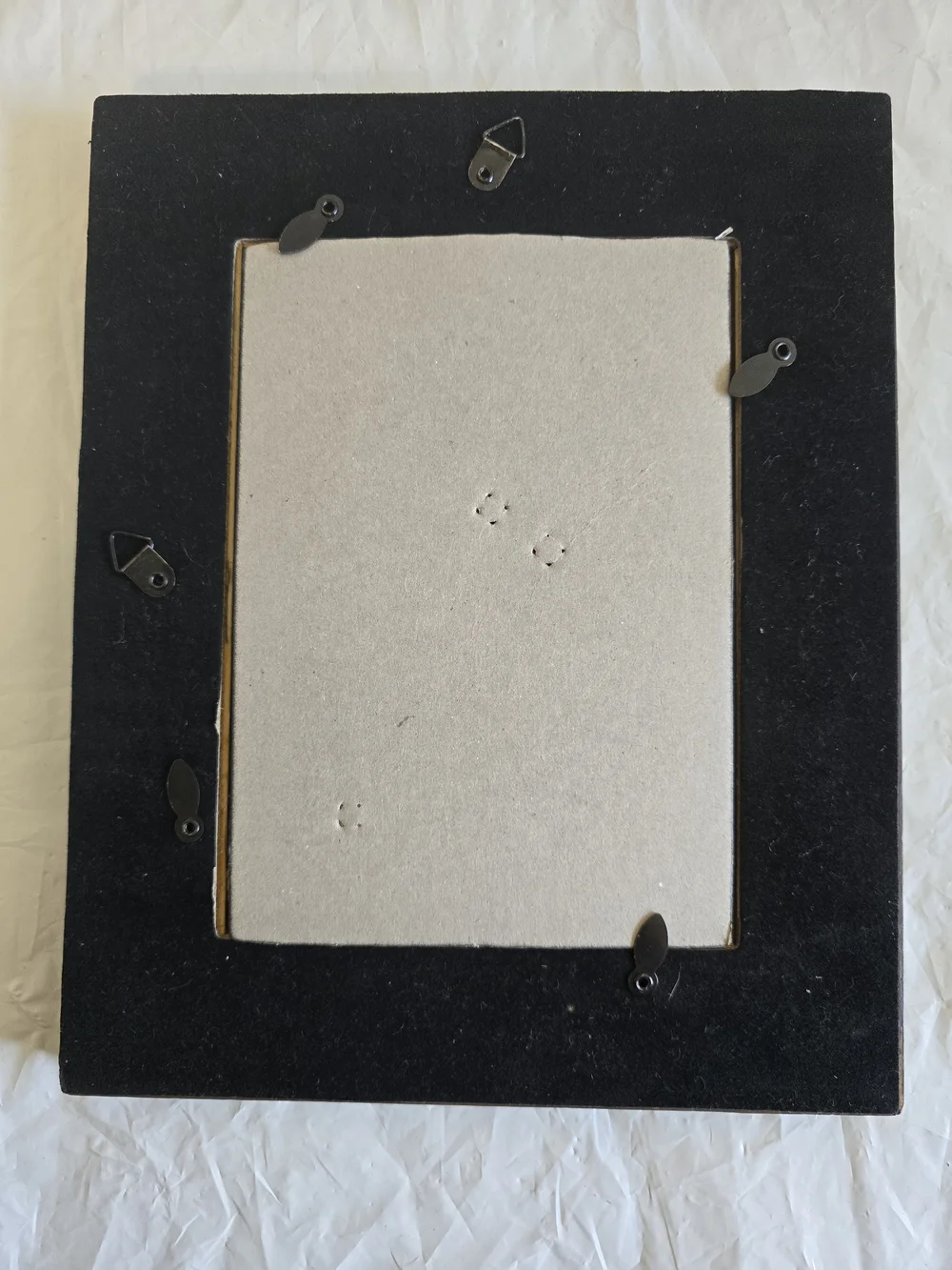 Classic Wooden Picture Frame - Dark Brown 5x7 Photo New Heavy Wood